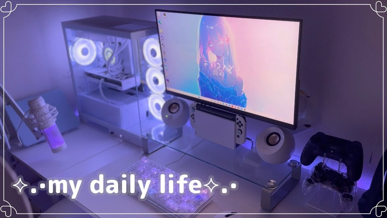 【Vlog】憧れのゲーミングPCを購入｜ゲームで溶けるGW｜インドア社会人の日常🎧