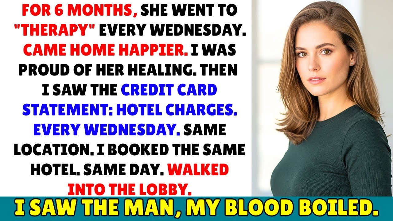 She Said It Was Therapy… Then I Saw the Hotel Receipts