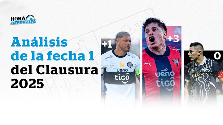 Análisis de la fecha 1 del Clausura 2025