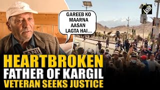 Heartbroken Father Of Kargil Veteran Killed In Violent Leh Protests Seeks Judicial Enquiry Ladakh