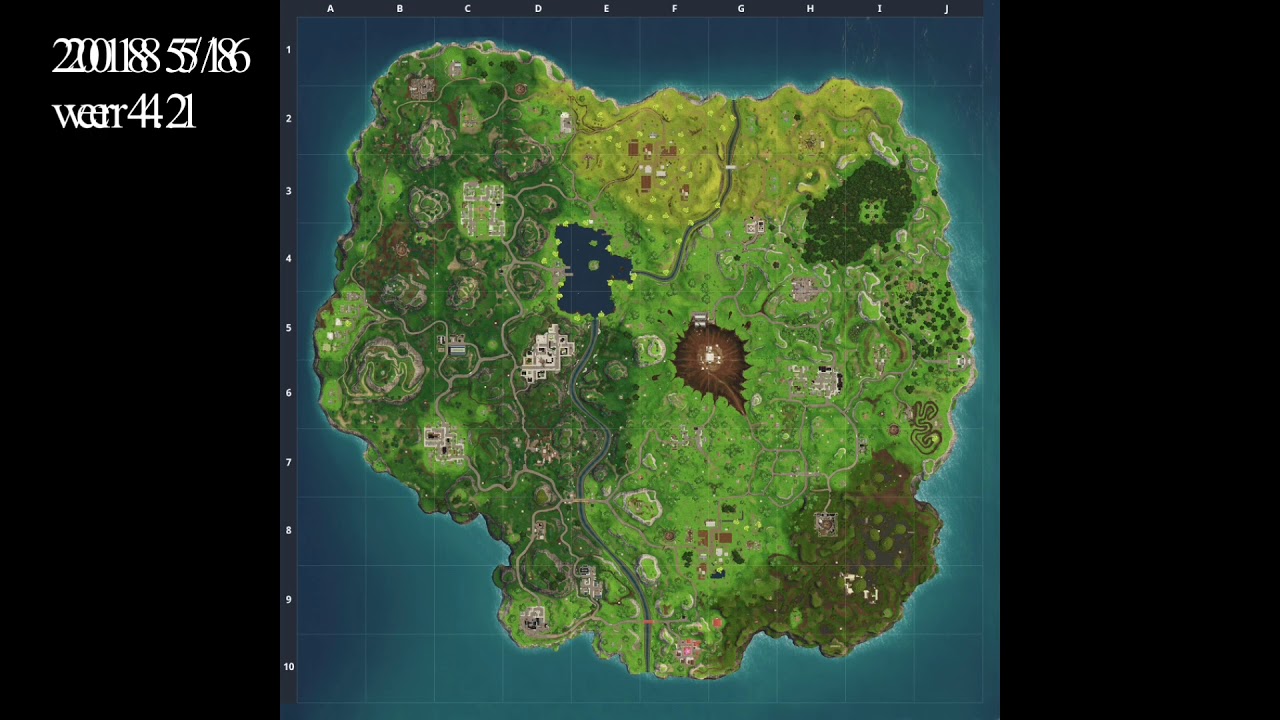 チャプター2シーズン5までのマップの変化 フォートナイト Youtube