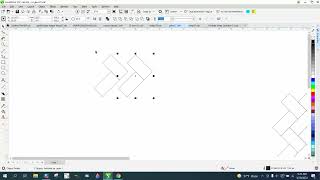 Corel Draw Tips & Tricks Draw a Herringbone pattern Part 1