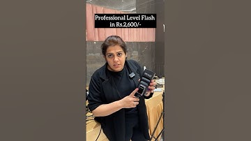 Professional Level Camera Flash Under Rs.2,600/- #photographyeducators #godox #flash