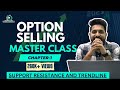 Option Selling Master Class | Chapter 1 | Support & Resistance | Theta Gainers