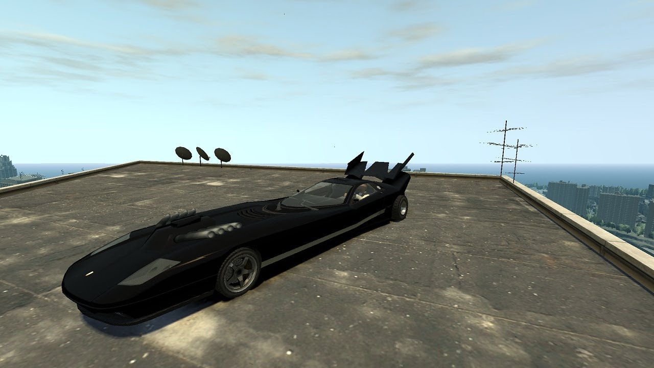 Grand Theft Auto IV - Infernus Batmobile (MOD) HD - YouTube