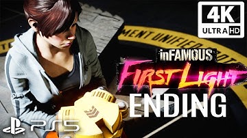 INFAMOUS FIRST LIGHT PS5 Final Boss and Ending 4K 60FPS Ultra HD