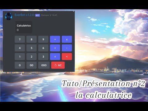 Tuto BDFD/présentation n°2 : la calculatrice