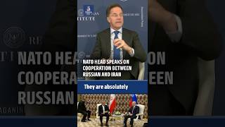 NATO Head Discusses Russia-Iran Cooperation  #news #iran #russia #ukraine #war #politics #military