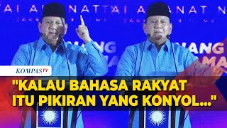 Kala Prabowo Sebut Ada Tokoh Hanya Ingin Impor Pangan: Kalau Bahasa Rakyat Itu Pemikiran Konyol