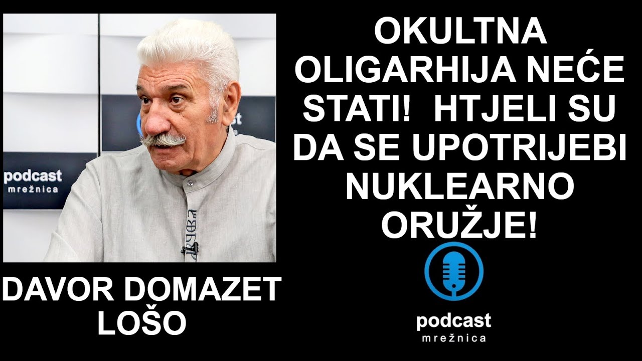 PODCAST MREŽNICA: Domazet:Vojni sporazum Hrvatske i Srbije stabilizirao bi regiju i izbacio Engleze!