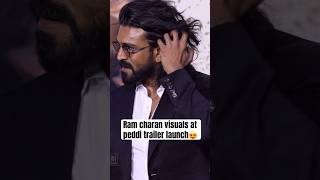 Ram charan new look at peddi trailer launch 😍 #ramcharan #peddi #megapowerstar #pedditrailer