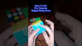 Parity Algorithams #trickshort #rubikcube #cubing #rubik #advanced #pattern