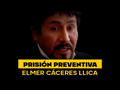 EN VIVO: Elmer Cáceres Llica en audiencia final de pedido de prisión preventiva