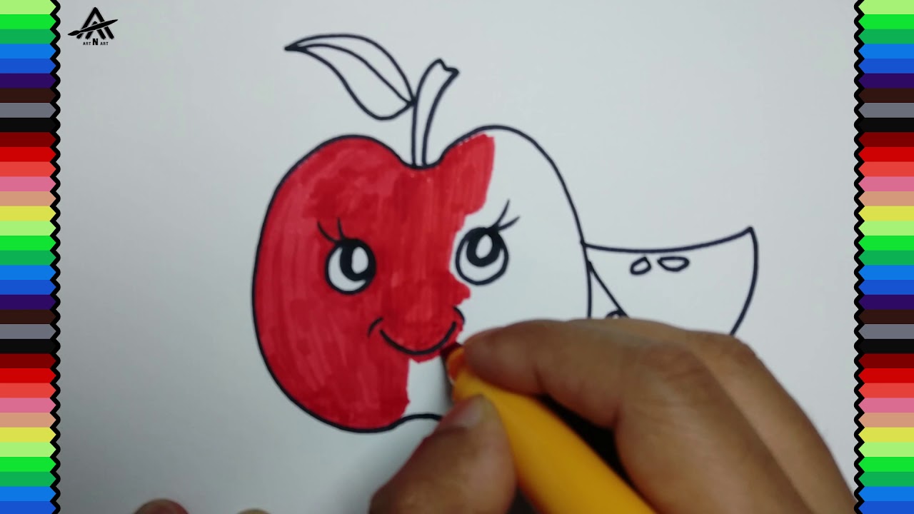 Apple Drawing YouTube