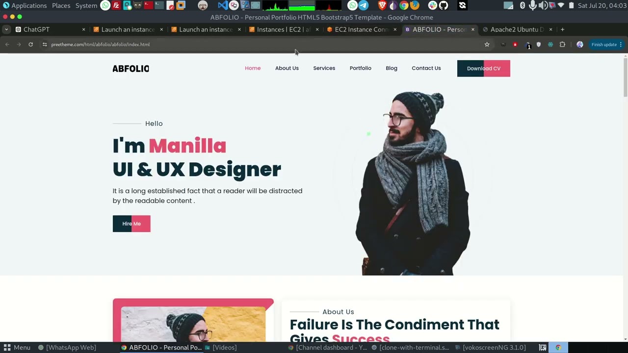 Clone a website in 2mins using Ec2 on AWS