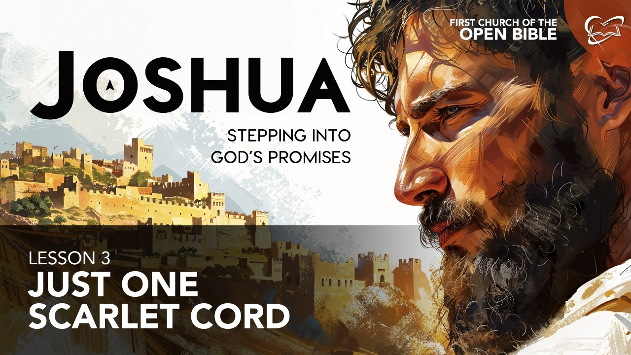 Bible Study: Joshua 3 "Just One Scarlet Cord"