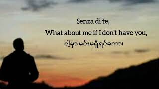 Josh Groban - Alla luce del sole - (Italian - Myanmar - English - Subtitle Lyrics)