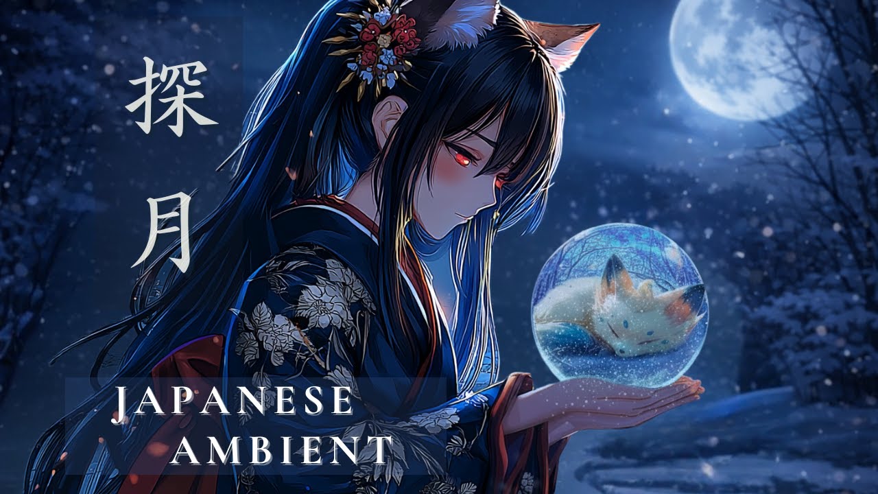 Japanese Ambient Music for Night, Memory & Prayer｜月下妖狐譚（げっかようこたん）｜第伍章｜探月 – Seeking the Moon