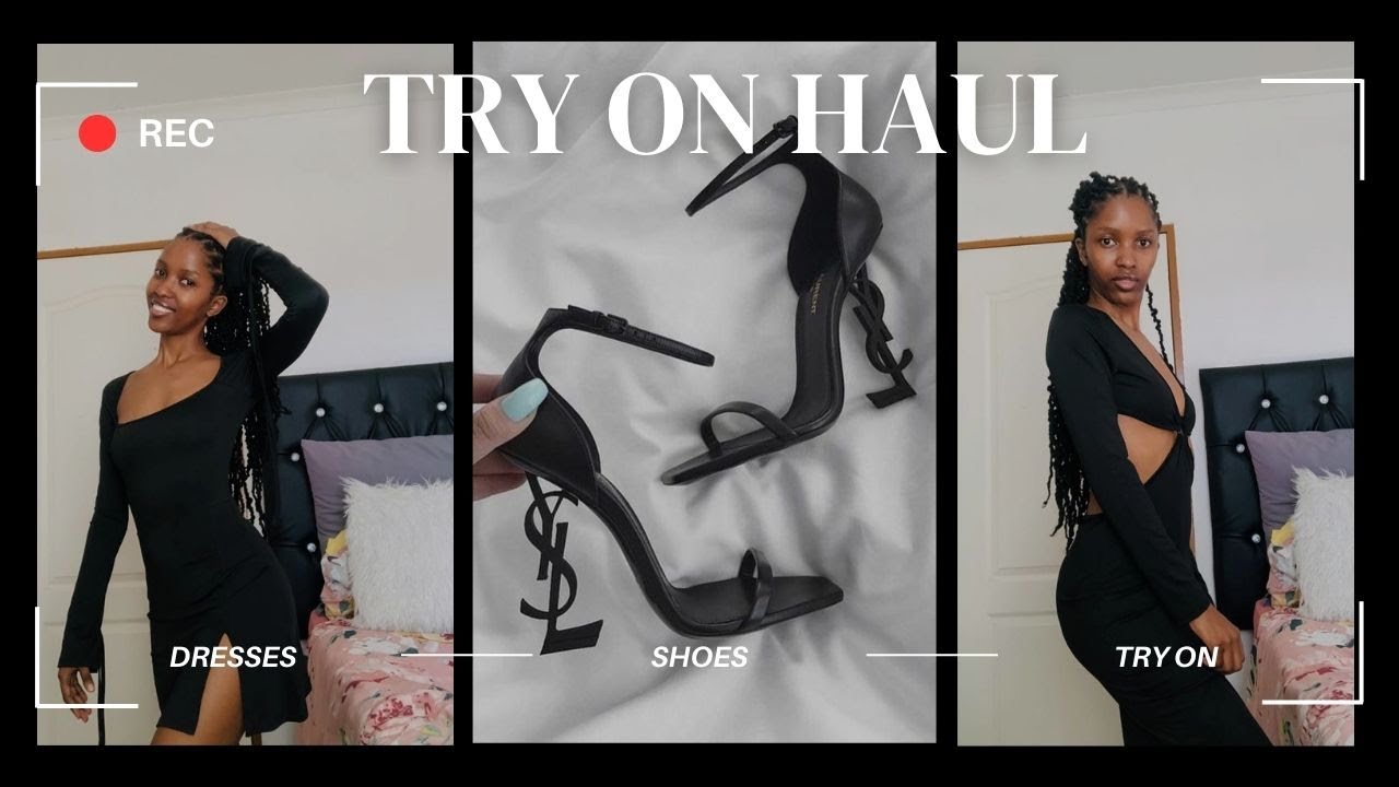 SUMMER TRY ON HAUL | Shein try on haul| zaful try on haul|YSL shoes ...
