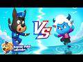 Dobie vs Nenek Domba🥊 & Lainnya | Seri Baru: Kota Air!🌊| Kartun Anak-anak | Kepala Polisi Labrador