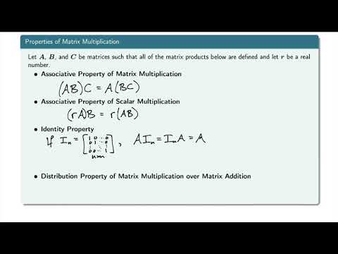 Properties of Matrix