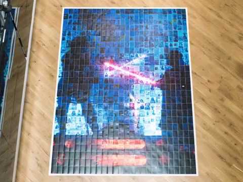 Star Wars The Empire Strikes Back Card Mosaic