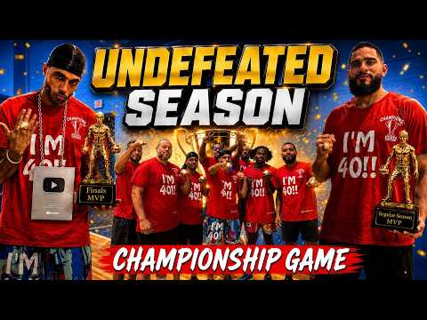 "I'M Finals MVP 40!!" .. Full Championship Game!