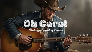 Oh Carol – Neil Sedaka | Vintage Country Cover | Cinematic Cowboy Mood