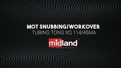 (MOT) Snubbing / Workover Tubing Tong Model XQ114/45MA