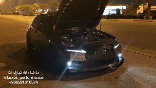 Supercharged Lexus IS350 SOUND