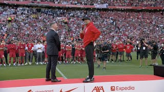 Jurgen Klopp Liverpool Farewell Speech at Anfield !