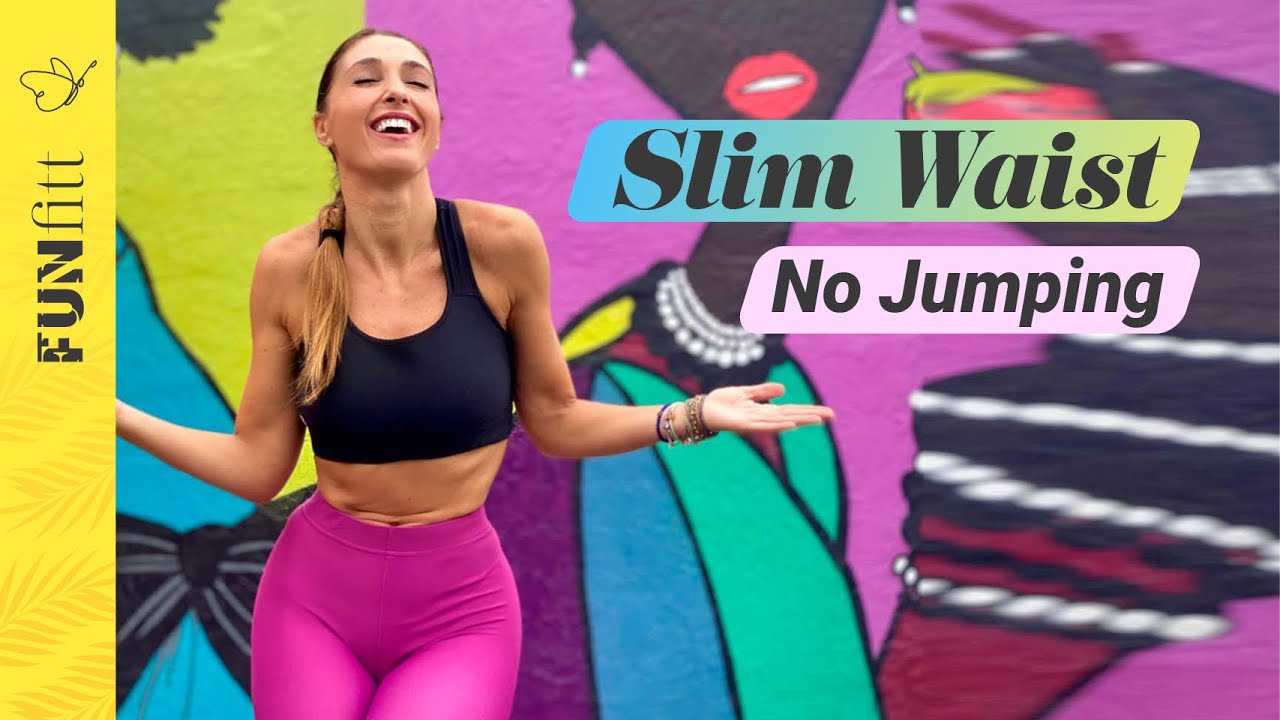 No Jump Cardio Workout to Burn Belly Fat and Slim Waist