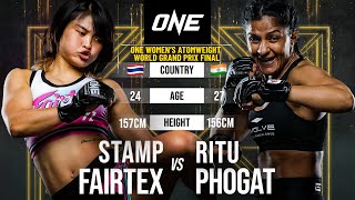 Stamp Fairtex vs. Ritu Phogat | Full Fight Replay