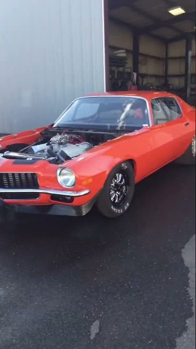 468 big block 🔊 #shorts #racecar #camaro #dragrace #car #chevy #bracketracing #bigblock #pbr