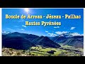Ref:44BBXO_3bpQ Randonne hautes pyrnes : la boucle arreau, pailhac, jzeau face  l arbizon dans la valle d aure
