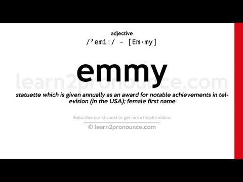 Video: M. „Emmy“apdovanojimų Nominantas