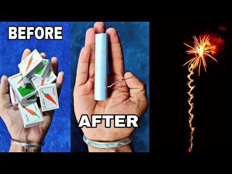 How To make Sky Shot with Matchbox | Creat Sky Shot At Home with Matchbox | माचिस से स्काई शॉट बनाएं