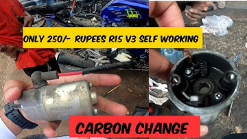 Yamaha R15 V3 self not working | only 250/- rs and self working
