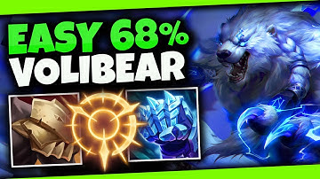 EASY 68% WIN RATE VOLIBEAR! | How To ACTUALLY Play Voli in Season 13 -League of Legends Voli Guide