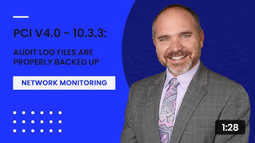 PCI v4.0 - 10.3.3: Audit Log Files Are Properly Backed Up