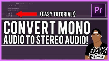Adobe Premiere Pro CC - How To Convert Mono Audio To Stereo Audio - Adobe Premiere Pro Tutorial