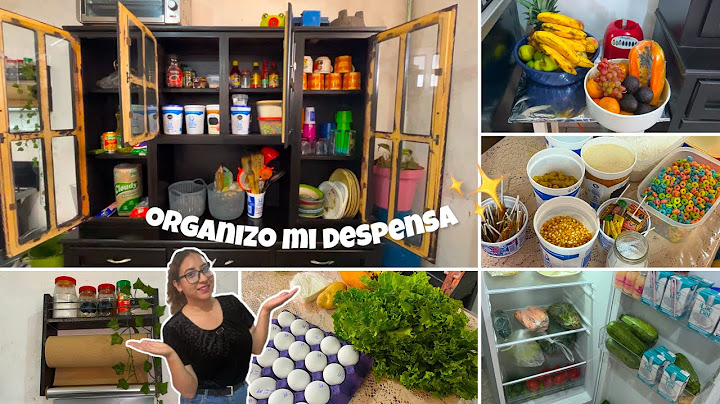 ORGANIZO MI DESPENSA 🥑🍇 Limpieza de mi refrigerador y alacena🧊🥣