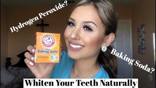 How To Whiten Your Teeth Naturally at Home for $5! (Baking Soda)