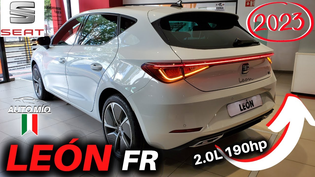 🔥SEAT LEÓN FR 2023 🦁 2.0L TURBO, 0-100 km/h = ???