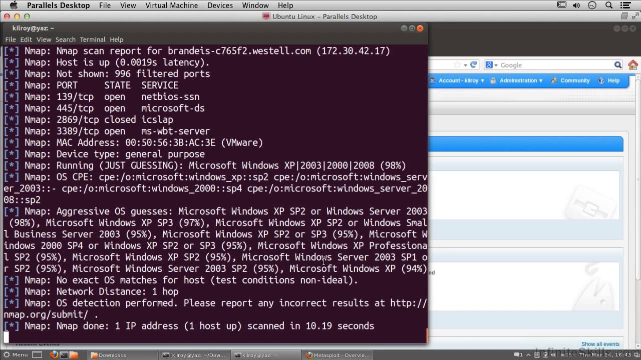Advanced White Hat and Penetration Testing Tutorial | Scanning With Metasploit