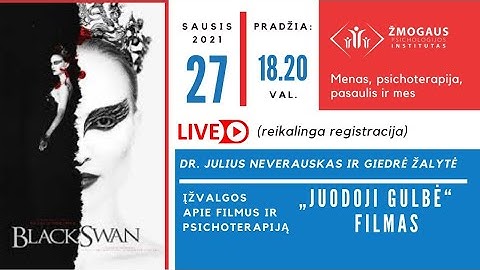 Menas ir psichoterapija. Režisieriaus D.Aronofsky filmas „Juodoji gulbė“