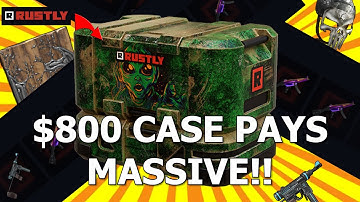 I Gambled My Pay Check On Rustly! (Rust Skin Gambling)