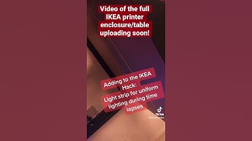 IKEA 3D Printer Table/Shelf Hack #short