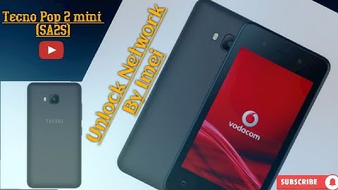 Tecno pop 2 mini Unlock Network by Imei como desbloqueiar rede por imei
