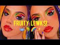 Fruit Loop | Graphic Liner &amp; Colorful Eyes Tutorial